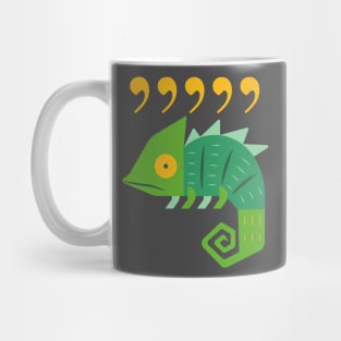 Comma Chameleon Puny shirt Mug